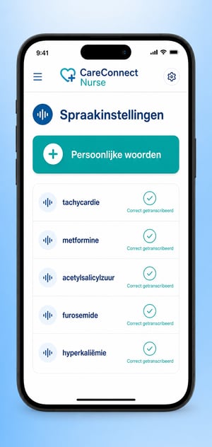 Jouw medische woorden, voortaan altijd correct: zo stel je ze in als thuisverpleegkundige