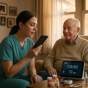 AI in thuisverpleging: laat je stem het werk doen met CareConnect Nurse