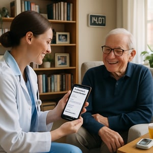 De telematicapremie voor zelfstandig thuisverpleegkundigen