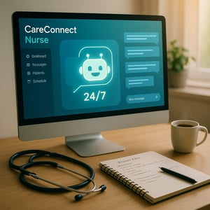 De slimme AI-chatbot van CareConnect Nurse, altijd aan je zijde