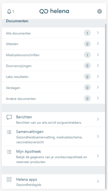 Veilige, elektronische communicatie tussen patiënt en zijn zorgteam via Helena