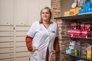 Pharmacien Maxime Van Eetvelde utilise CareConnect Pharmacist